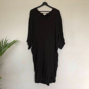Silence + Noise Caftan Midi Dress